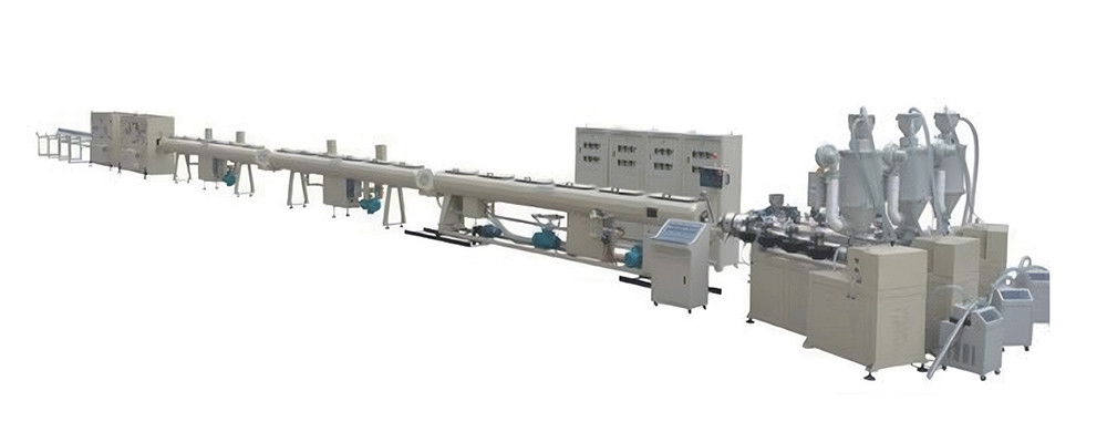 PPR/PERT 1-layer, 3-layer, multi-layer cold and hot water supply pipe production line.